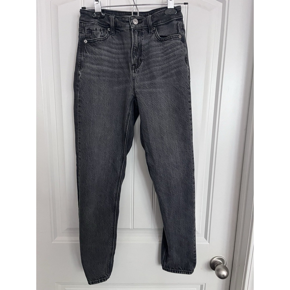 American Eagle Outfitters Womens 000 Short Women Strigid Denim Jeans Black‎ 610